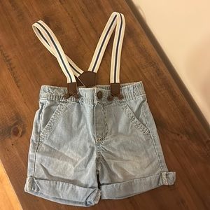 Baby B’gosh shorts with suspenders